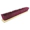 Weiler 24" Contractor Garage Broom Maroon Polypropylene Fill Includes Brace 44587 - alternate 2